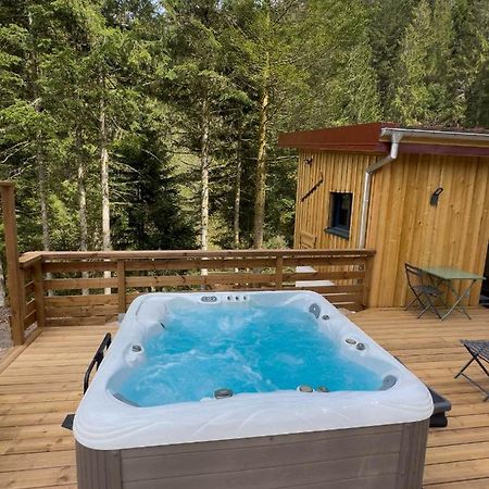 Le Refuge Perche Du Saut De La Bourrique Spa, Terrain Cloture Gerardmer Ngoại thất bức ảnh