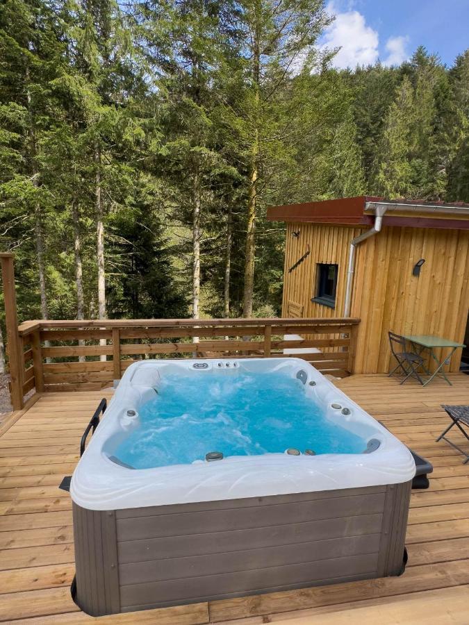 Le Refuge Perche Du Saut De La Bourrique Spa, Terrain Cloture Gerardmer Ngoại thất bức ảnh
