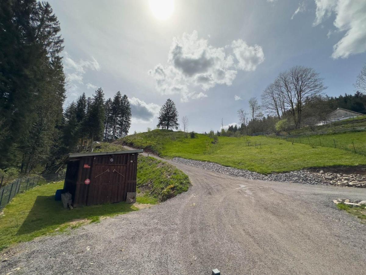 Le Refuge Perche Du Saut De La Bourrique Spa, Terrain Cloture Gerardmer Ngoại thất bức ảnh